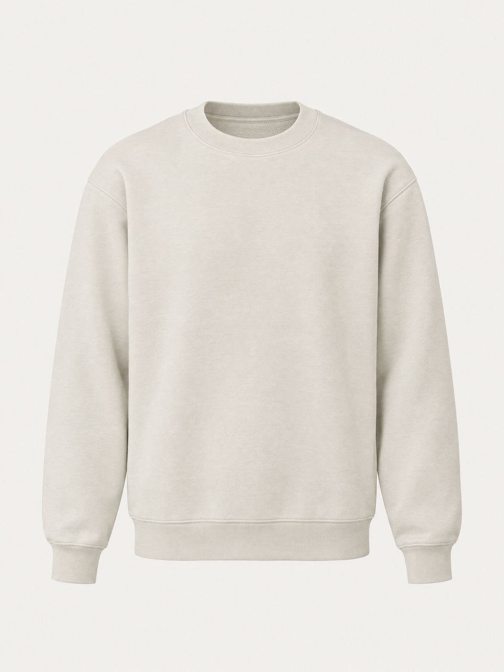 Lot 001 The Loopback Crew in Bone, front, ghost mannequin